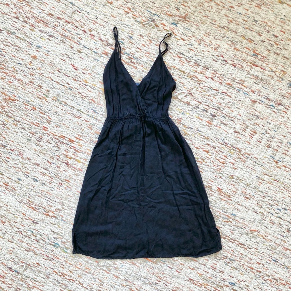 Brandy Melville Smock-back Dress - Black